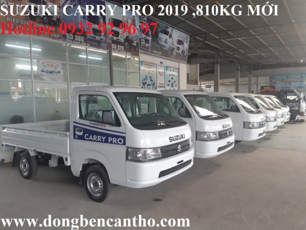 Xe tải suzuki 810kg cần thơ- suzuki carry 810kg, 0932 92 96 97